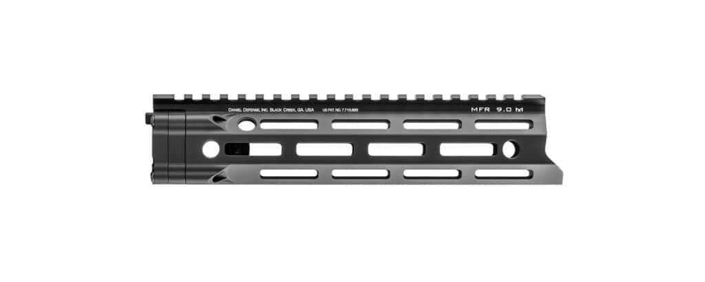 Daniel Defense black accessory-rails