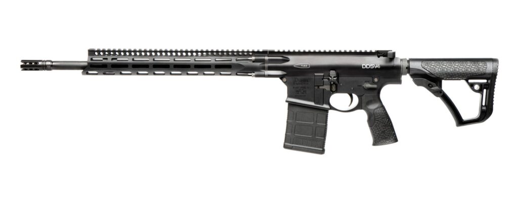 Daniel Defense DD5 V4 7.62x51 NATO rifle with 18 inch barrel and M-LOK rail