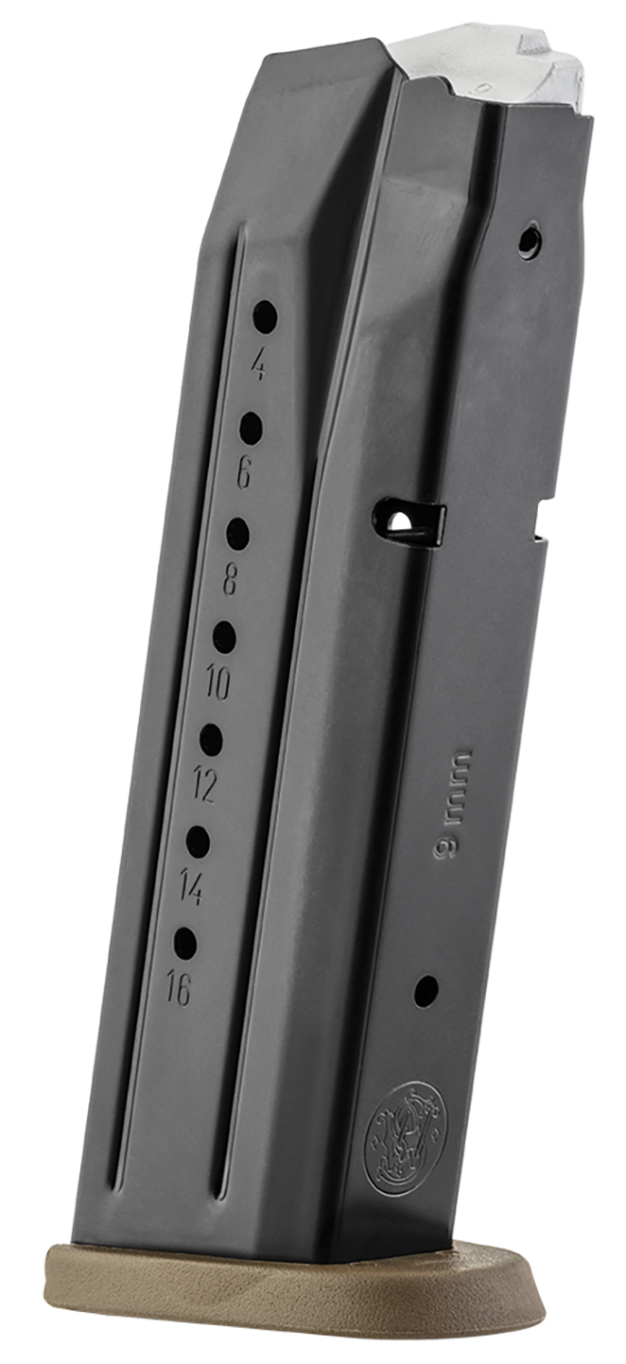 SMITH AND WESSON MAGAZINE M&P9 FDE 9MM 17RD - Centurion Armament Co SMITH AND WESSON MAGAZINE M&P9 FDE 9MM 17RD