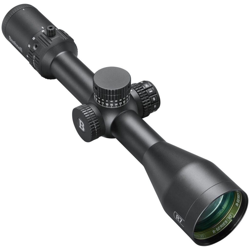 BUSHNELL R7 4-20X50  FFP MOA HLDOVR BLK