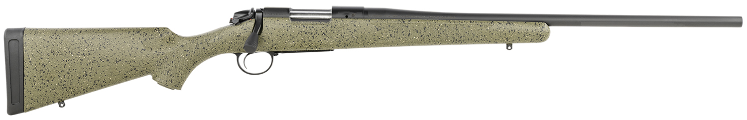 Bergara B-14 Hunter 6.5 Creedmoor 22-Inch Rifle - Centurion Armament Co Bergara B-14 Hunter 6.5 Creedmoor bolt-action rifle with 22-inch barrel and green synthetic stock