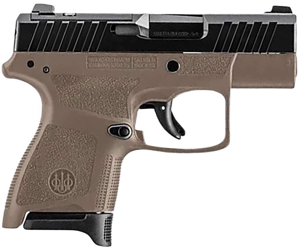 Beretta 9mm 2.7" barrel flat dark earth semi-auto pistol