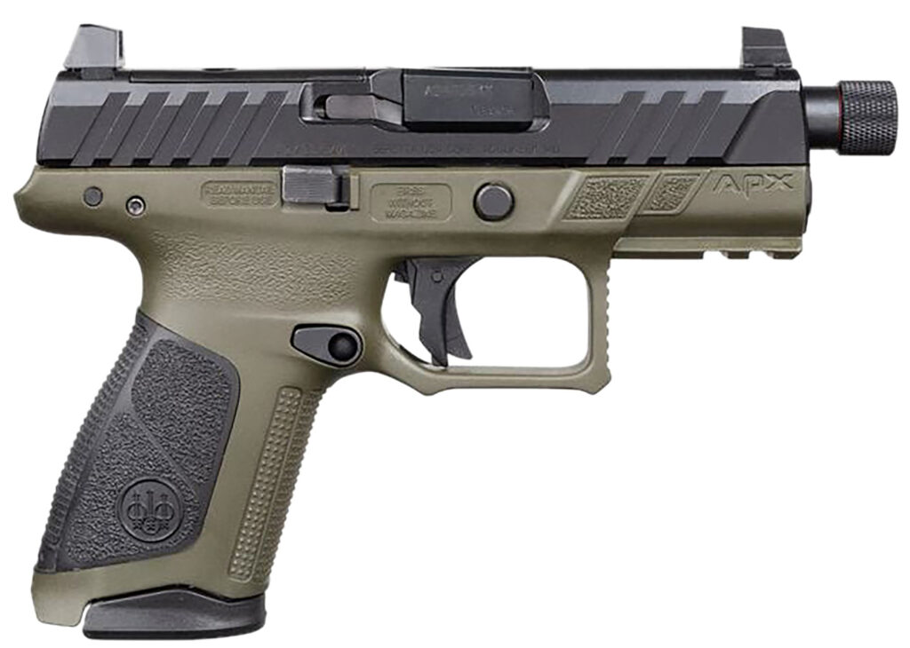 BERETTA APX A1 CPT TAC 9MM OD 15+1 OR