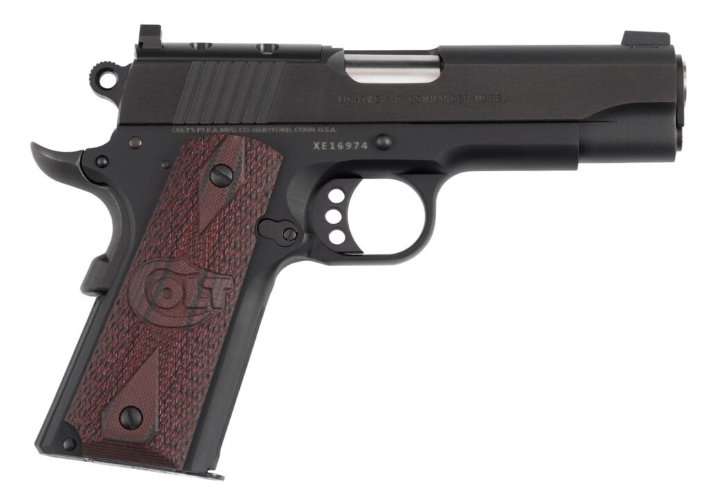 Colt Lightweight Commander optic-ready .45 ACP handgun with 4.25-inch barrel