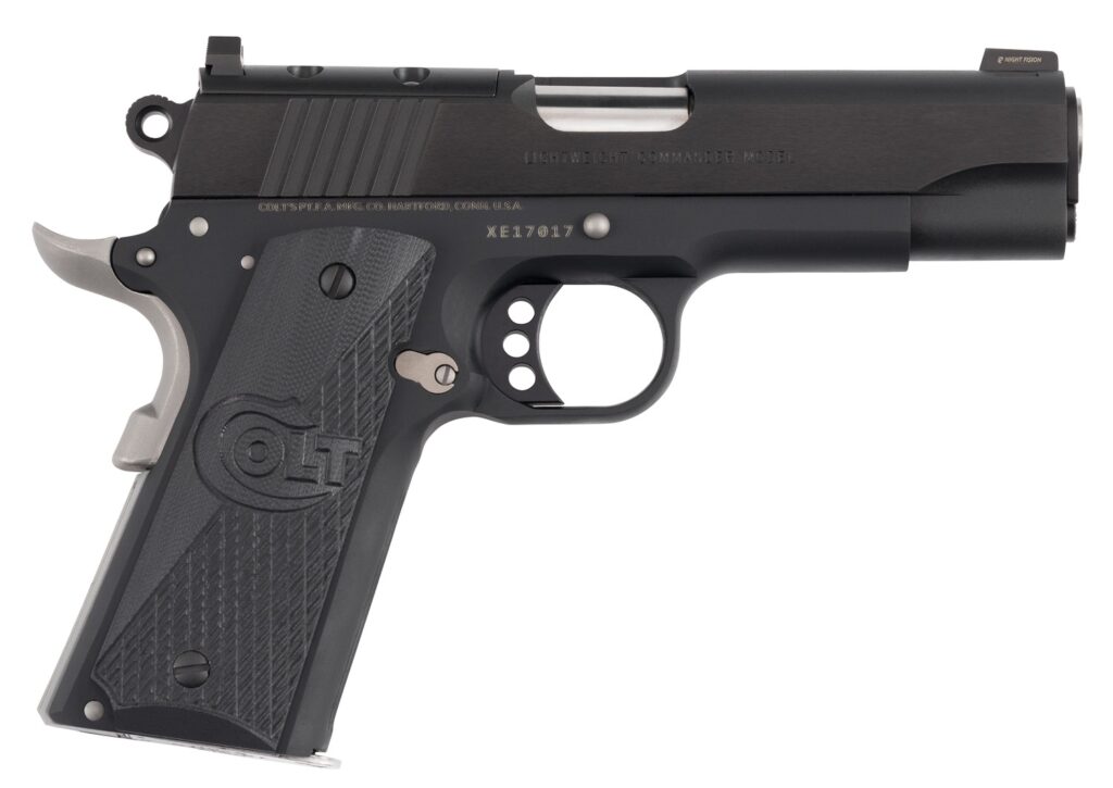 Colt Night Commander .45 ACP 4.25-inch optics-ready pistol with black G10 grips