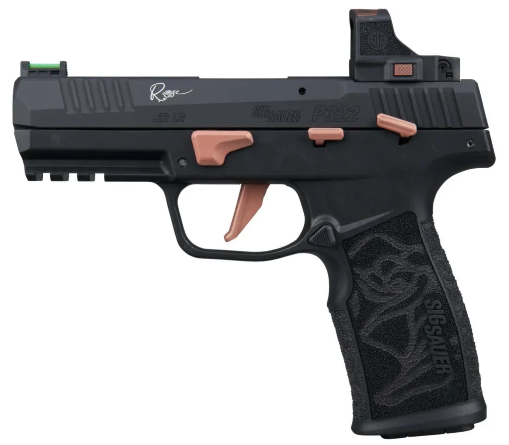 SIG P322 22LR 4" 10RD ROSE ROMEO RS