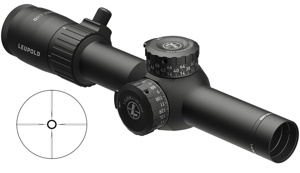 Leupold Mark 4HD 1-4.5X HPR-1 black accessory-scopes