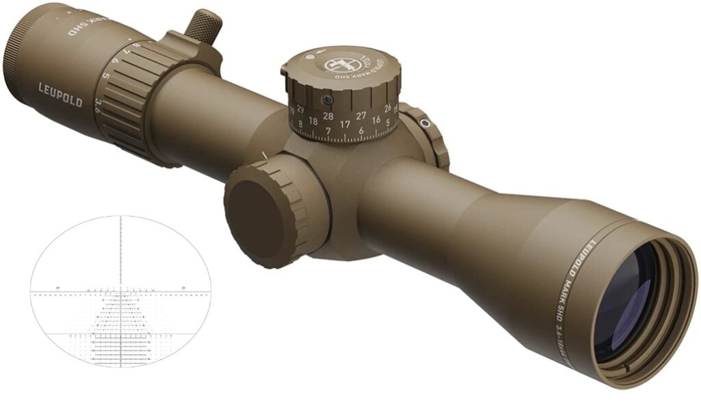 Leupold Mark 5HD 3.6-18X Tremor 3 dark earth accessory-scopes