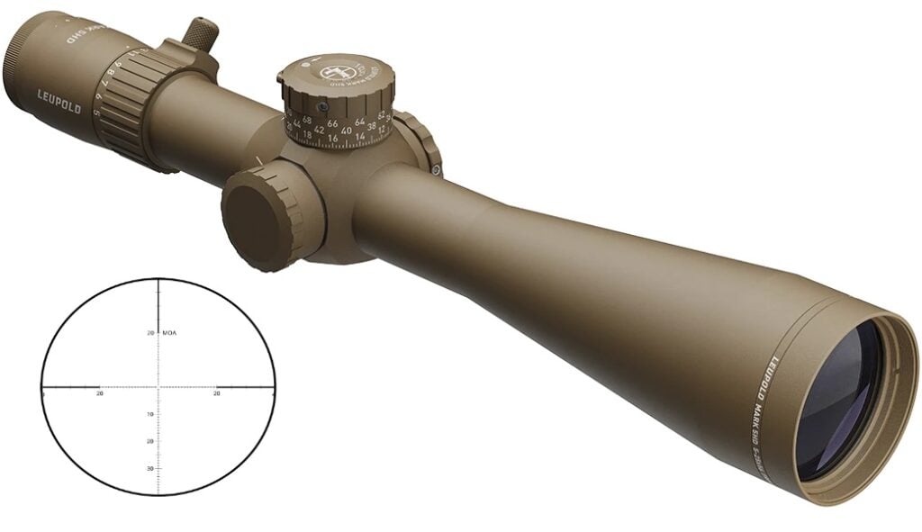 Leupold Mark 5HD 5-25X FFP PR1 MOA dark earth accessory-scopes