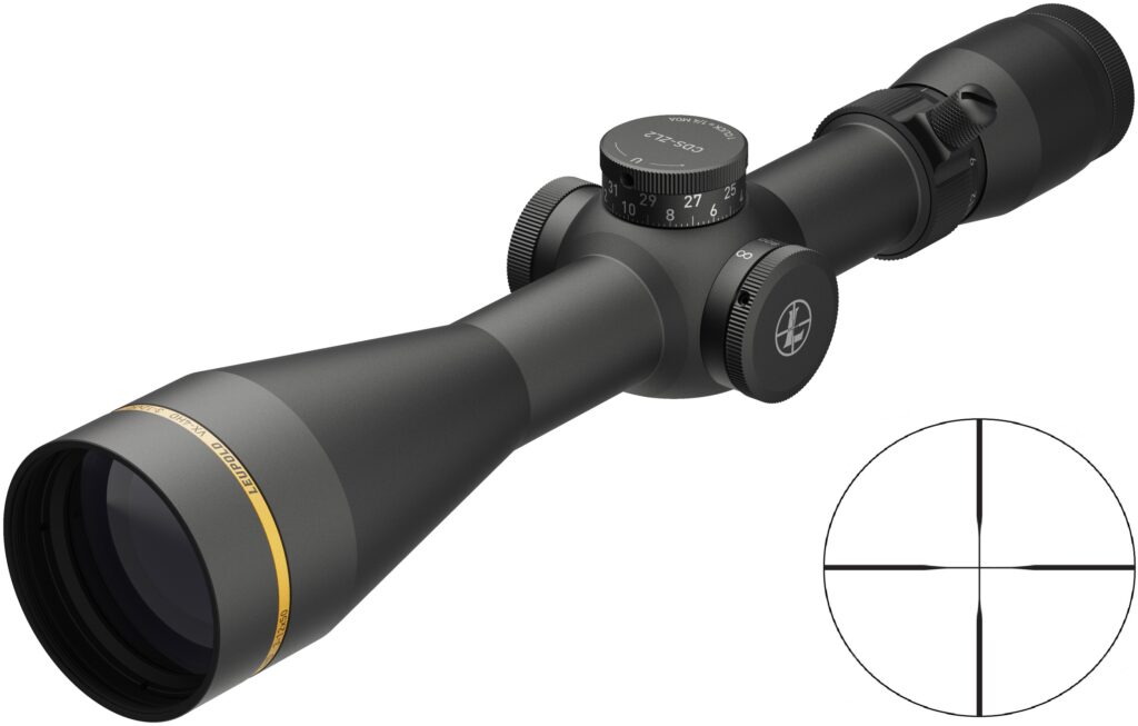 Leupold VX-4HD 3-12X Duplex black rifle scope