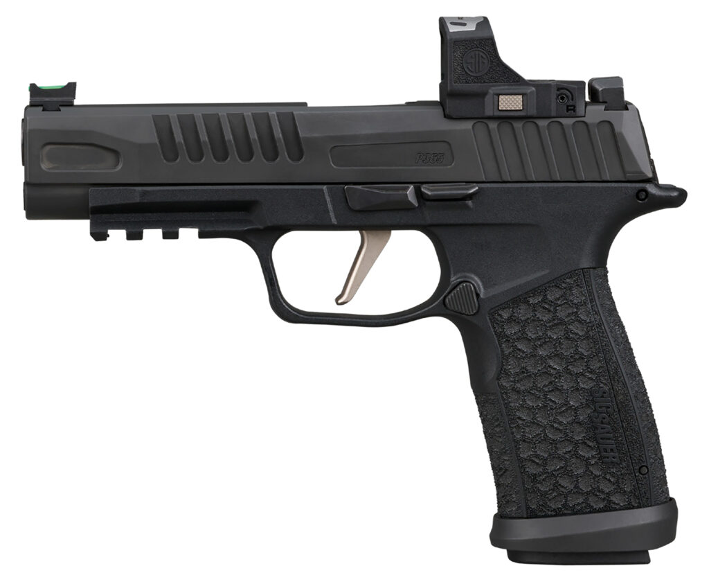 SIG SAUER P365 FUSE 9mm handgun with 4.3-inch barrel and ROMEO-RS Compact optic