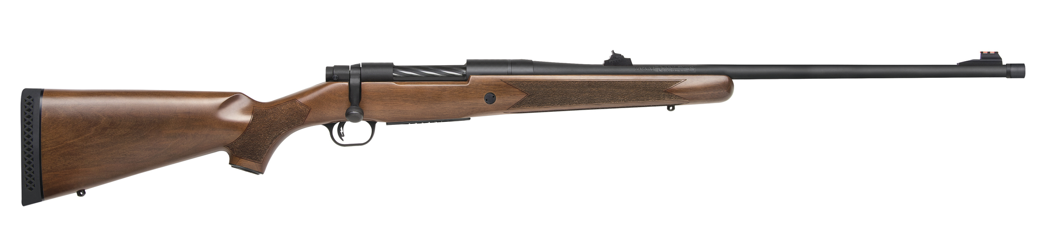 Mossberg Patriot Bolt Action Sporting Rifle - Centurion Armament Co Mossberg Patriot bolt-action sporting rifle with fluted threaded barrel and fixed stock