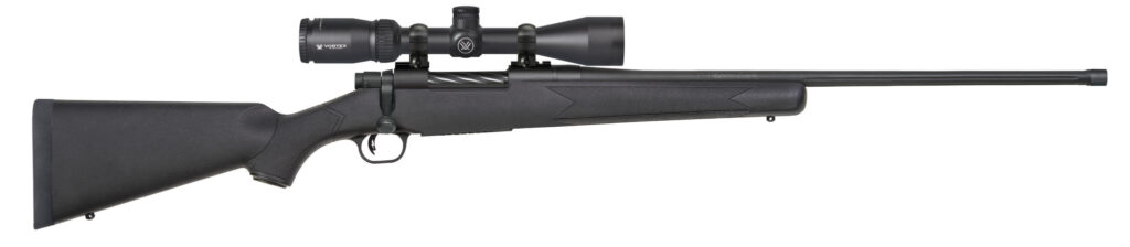 Mossberg Patriot 6.5 PRC bolt-action rifle with 24-inch barrel and Vortex 3-9x40 scope