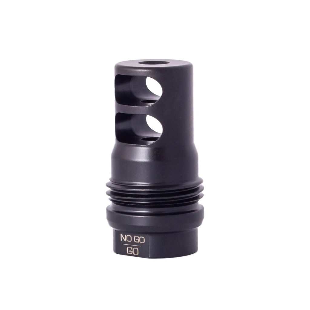 RUGGED SUPPRESSORS 2 PORT BRAKE 1/2X28