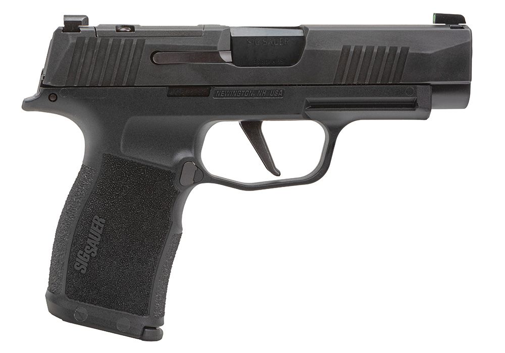 SIG Sauer P365XL 9mm Luger handgun with black finish and optic-ready slide