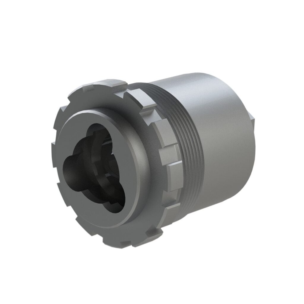 YANKEE HILL MACHINE COMPANY 3-LUG HEAVY DUTY ADAPTER .45