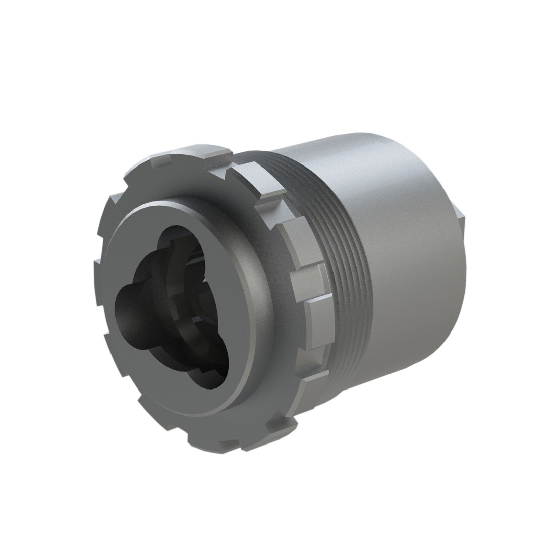 YANKEE HILL MACHINE COMPANY 3-LUG HEAVY DUTY ADAPTER - Centurion Armament Co Yankee Hill Machine 3-Lug black accessory-silencer accessories