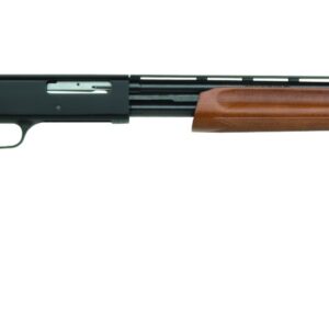 Mossberg 500 All Purpose Field .410 bore shotgun with 24 inch blued vent rib barrel and hardwood stock