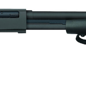 Mossberg 590 Shockwave .410 Bore pump-action shotgun with black Raptor grip