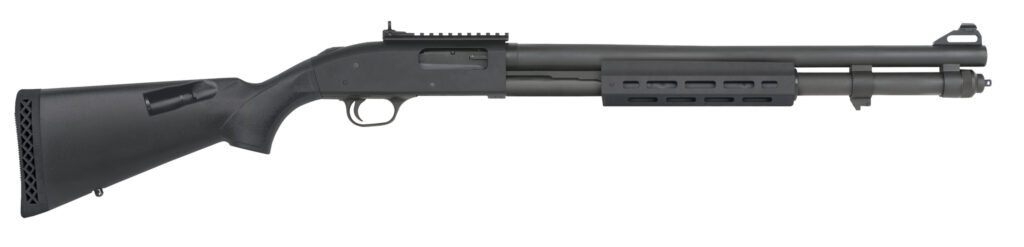 Mossberg 590A1 12 Gauge pump shotgun with 20-inch barrel and XS Ghost Ring sights