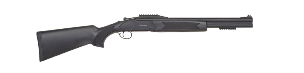 Mossberg Silver Reserve Eventide HS12 12 gauge over-under shotgun with black synthetic stock