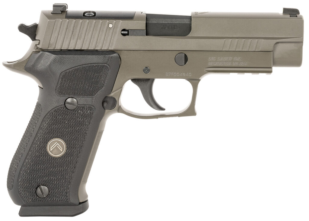 SIG Sauer P220 Legion .45 ACP handgun with 4.4-inch barrel and XRAY3 sights