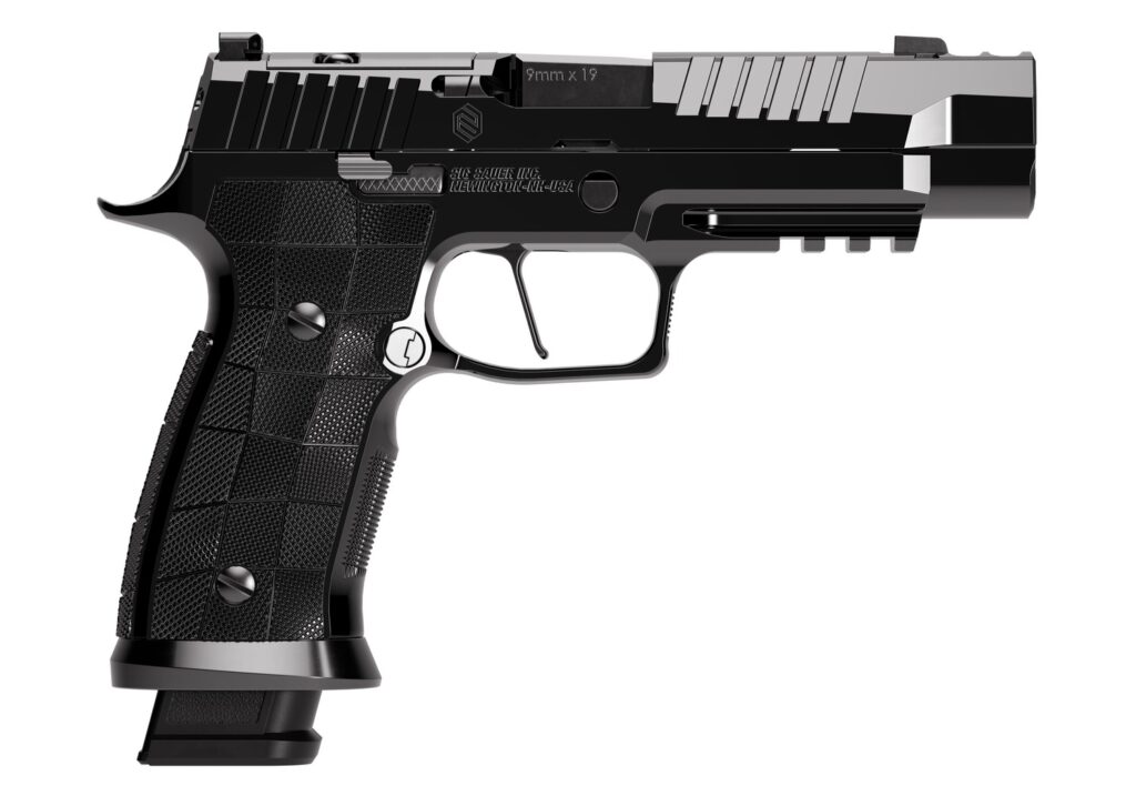 SIG SAUER P320 SXG Reserve 9mm semi-auto handgun with optic-ready slide
