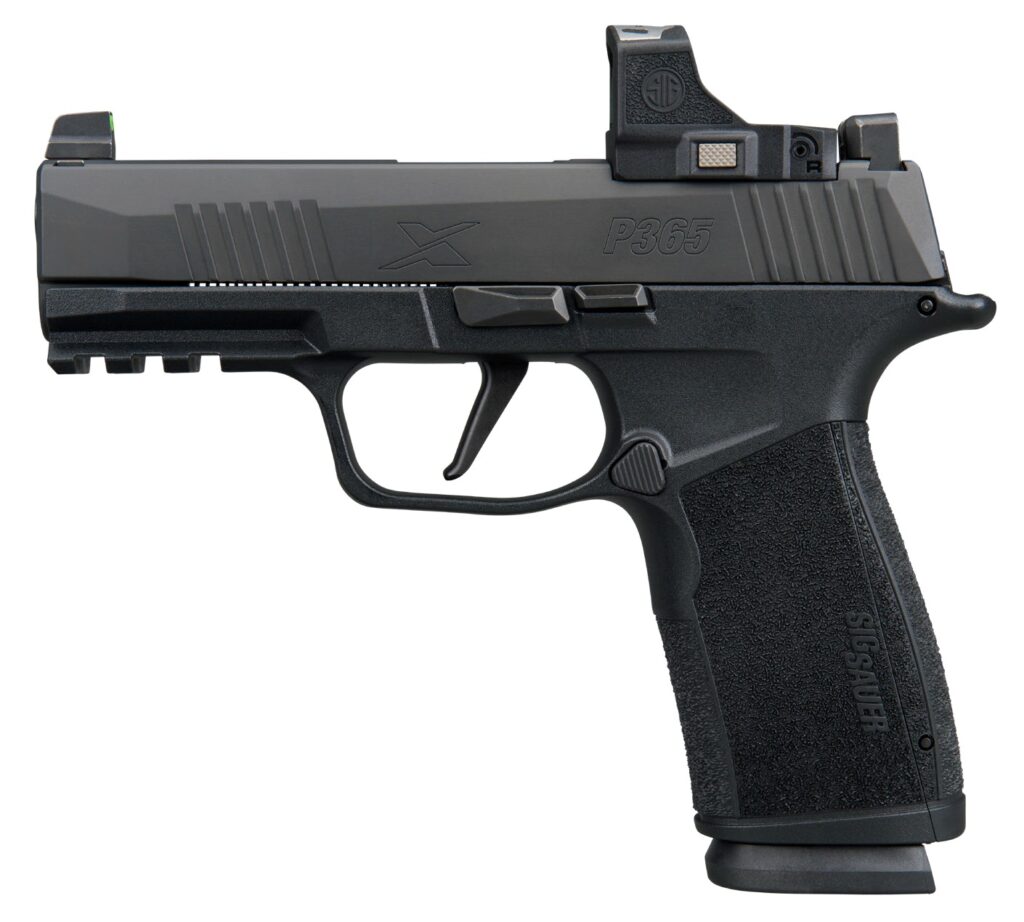 SIG SAUER P365 X-MACRO 9mm pistol with ROMEO-RS Compact optic