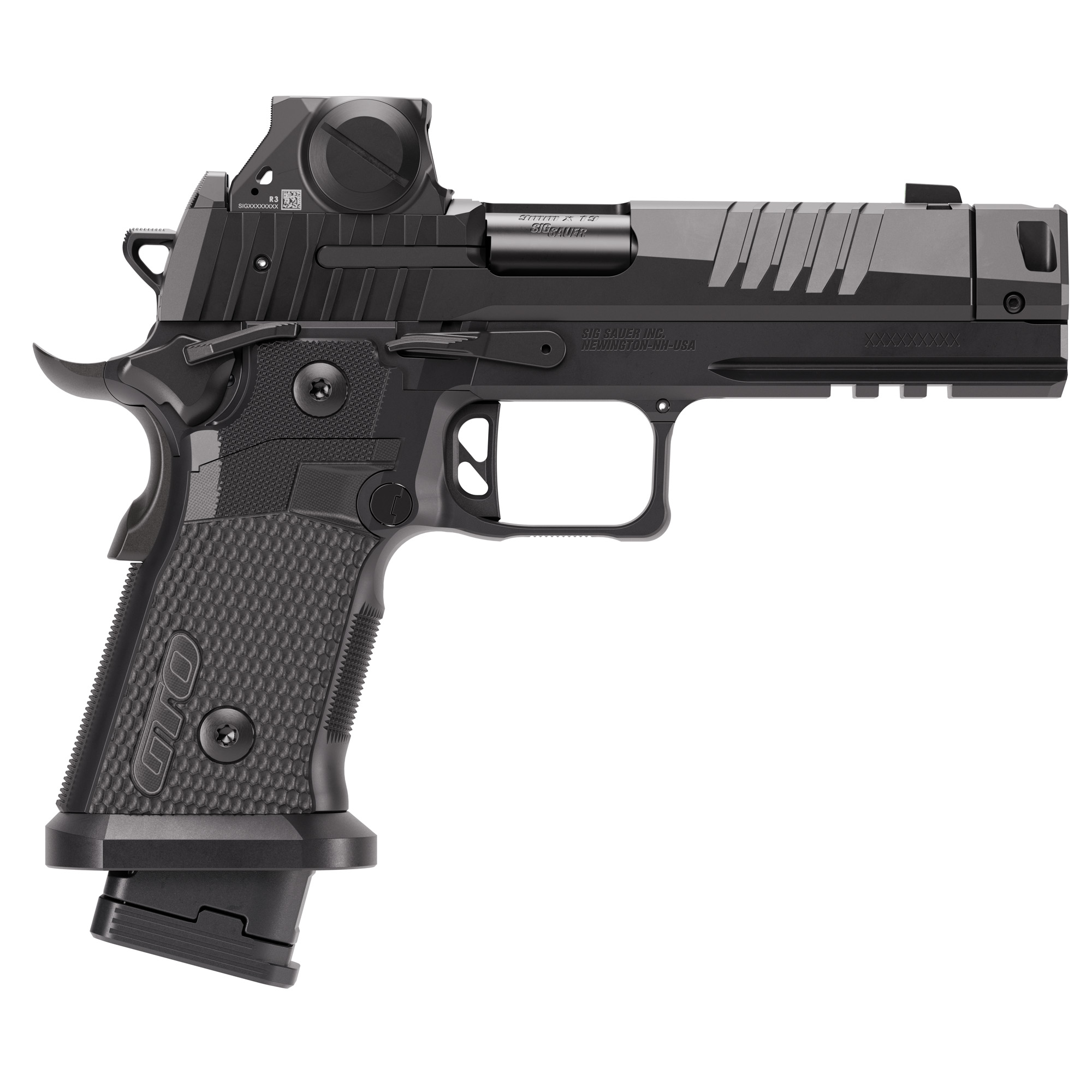 SIG SAUER P211 9mm Full-Size Pistol, 4.4-Inch - Centurion Armament Co SIG SAUER P211 full-size 9mm pistol with 4.4-inch barrel and optics-ready slide
