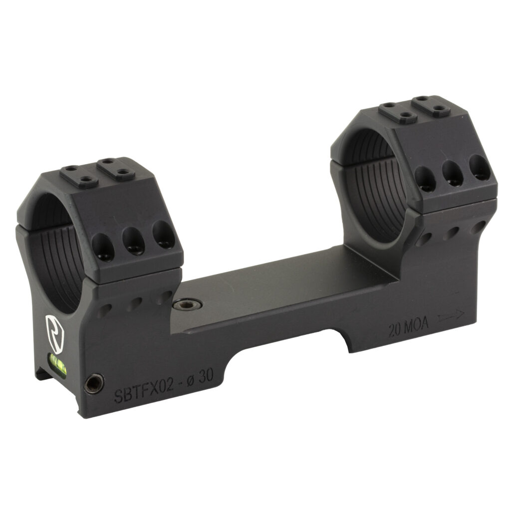 RITON OPTICS PICATINNY MNT 30MM B/O 20MOA