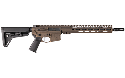 American Defense Mfg AM DEF UIC MOD 1 5.56 14.5 - Centurion Armament Co American Defense Mfg AM DEF UIC MOD 1 AR rifle with bronze finish