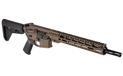 American Defense Mfg AM DEF UIC MOD 1 5.56 14.5 - Centurion Armament Co American Defense Mfg AM DEF UIC MOD 1 AR rifle with bronze finish