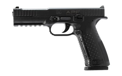 Strike One 9mm semi-automatic pistol with black finish and 5-inch barrel