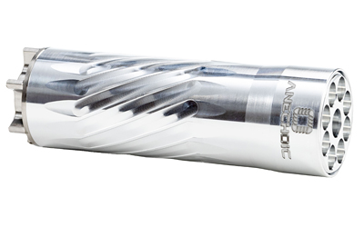 ANECHOIC PipSqueak 22 .22 Caliber silver suppressor