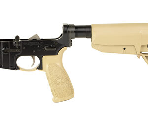 BCMLRG-RMS-STKMOD0-FDE_1.jpg - Centurion Armament Co BCM assembled AR-15 lower receiver group with MK2 extension and SOPMOD stock in Flat Dark Earth