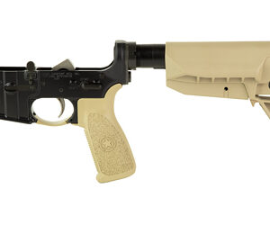 BCM complete lower receiver in Flat Dark Earth with BCM SOPMOD stock type
