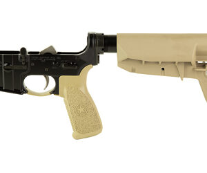 BCM complete lower receiver in Flat Dark Earth with BCM SOPMOD stock