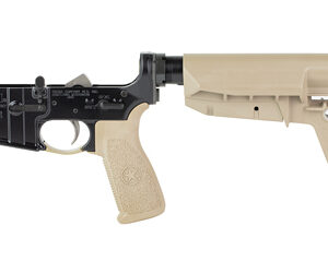 BCM complete lower receiver with SOPMOD stock in Flat Dark Earth