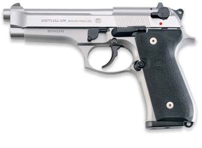 Beretta 92FS 9mm 4.9" barrel grey double / single action