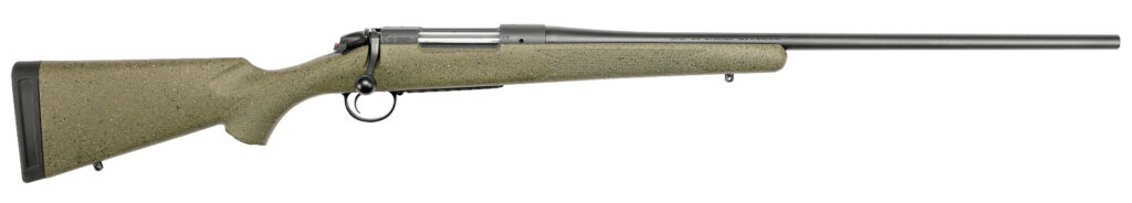 Bergara B-14 Hunter 7mm PRC bolt-action rifle with green synthetic stock