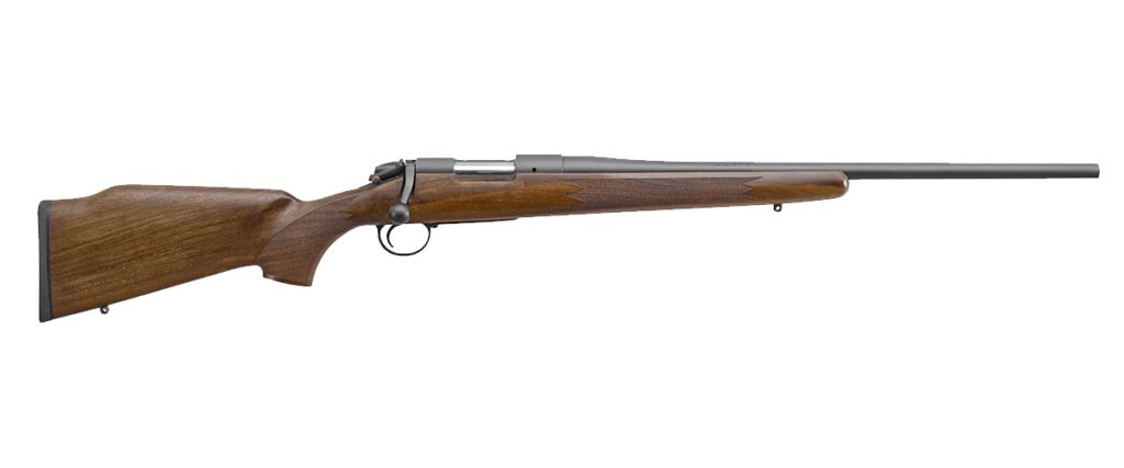 Bergara B-14 Timber .270 Winchester bolt-action rifle with walnut Monte Carlo stock