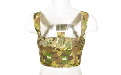 Blue Force Gear multi-cam chest rig