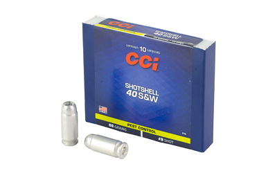 CCI Ammunition Shotshell .40 S&W shotshell