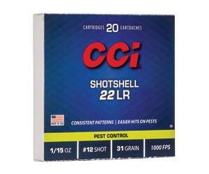 CCI Ammunition Shotshell .22 LR shotshell