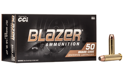 CCI Ammunition Blazer Brass .357 Magnum hollow point