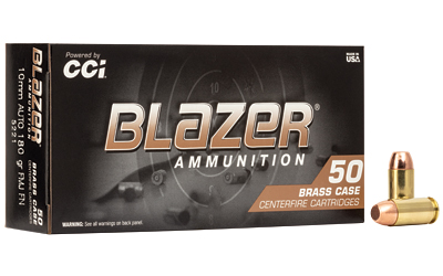 CCI Ammunition Blazer Brass 10mm full metal jacket