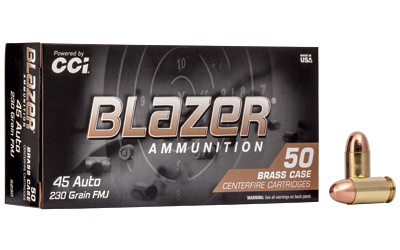 CCI Ammunition Blazer Brass .45 ACP full metal jacket