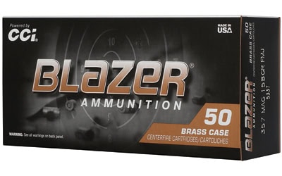 CCI Ammunition Blazer .357 Magnum full metal jacket