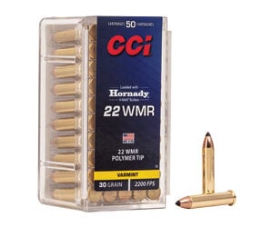 CCI Ammunition V-Max .22 WMR v-max