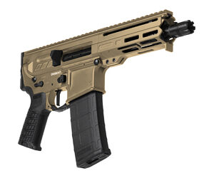 CMMG Dissent MK4 .300 AAC Blackout AR pistol in Coyote Tan with 6.5-inch barrel